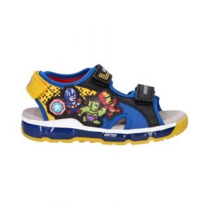 Geox Sandales enfant J SANDAL ANDROID BOY Bleu - Taille 28,29,30,31,32,33,34,35