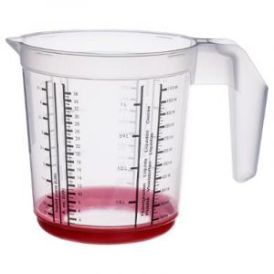 Image de Verre Doseur "Anse" 1L Rouge Prix