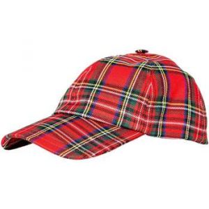 Casquette Harrington x Béton Ciré à carreaux écossais