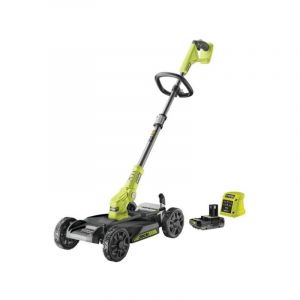 Ryobi Tondeuse 3en1 18V ONE Tondeuse coupebordures dressebord. coupe 30 cm batte