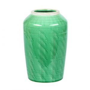 Trend'Up Vase droit 24 cm atlantis vert