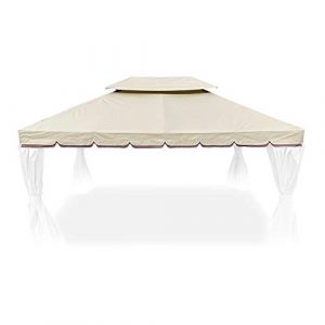 San Marco Couverture ou bche impermable de remplacement pour gazebo 3x4 380 g/m2