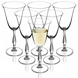 KADAX Verres à Vin Rouge Blanc Set de 6 verres 250 ml
