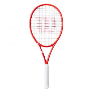 Wilson Raquette de tennis clash 100l v3 reverse rouge/blanc