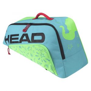 Head Racket Sac De Raquette Junior Combi Novak One Size Blue / Green