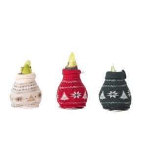 Amaryllis - Set de 3 - Hippeastrum 'Christmas Sweater' - Bulbe de fleur - Rouge