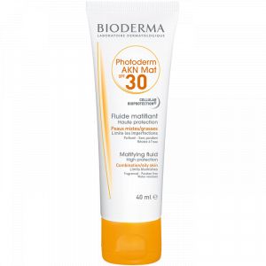 Bioderma Photoderm AKN Mat - Fluide matifiant haute protection SPF30