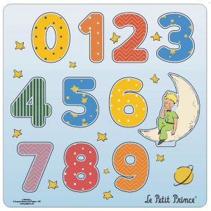 Mgm PLANÈTE BOIS Puzzle Educatif Petit Prince-865005-Multicolore-30 cm-Bois-À Partir de 24 Mois, 865005, Coloré