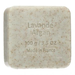 Image de Savon du midi Savon Exfoliant à l'Huile d'Argan Lavande-Argan - 100 g