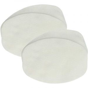 Vhbw 4x Micro-filtre hygiénique remplacement pour Nilfisk 11693700, 11641000 pour aspirateur - Filtre à air blanc