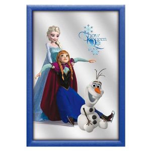 Kids Euroswan Cadres photo Miroir rectangulaire sérigraphié reine des neiges