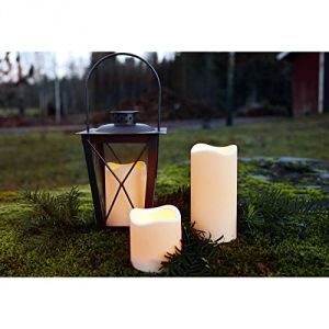 Bougie LED intérieur/extérieur avec minuteur