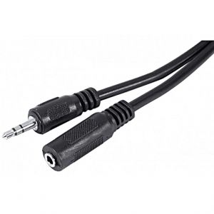 Rallonge audio Jack 3.5 mm stéréo mâle/femelle 3 mètres