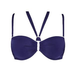 Aubade Soutien-Gorge bandeau coque confort LA BAIE DES VAGUES Noir