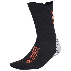 Adidas Chaussettes terrex crew unisex noir rouge 40 42