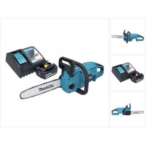 Makita DUC 307 RM1X2 tronçonneuse sans fil 18 V 30 cm 7,7 m/s sans balais + 1x batterie 4,0 Ah + kit chargeur