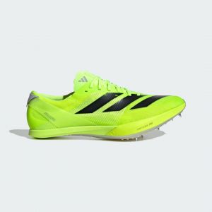 Adidas Adizero Finesse Spikes - Vert Fluo, Noir, Pointure 43 1/3