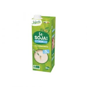 Sojade Boisson végétale à base de soja nature 1 litre BIO