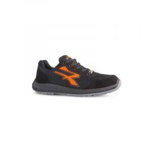 Chaussures de sécurité basses ATOS S1P SRC ESD - Gris - Orange - RED UP RU20016 - U-Power - Gris - Orange - 47 - taille: 47