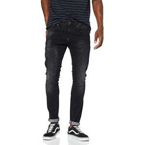 G-Star Raw Jean Revend skinny stretch délavé Noir