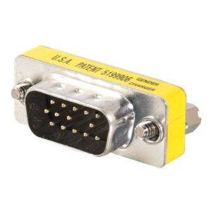 Image de C2g 81527 - Changeur de genre VGA HD-15 (M) vers HD-15 (M)