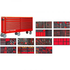 Servante d'atelier complète extra large MEGA EV XXL 782 outils MW Tools MWE999G6A