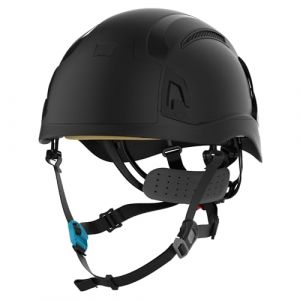 JSP safety Casque de S&eacute;curit&eacute; EVO ALTA Skyworker Cr&eacute;maill&egrave;re - Ventil&eacute; - Noir (ARC170-001-100)
