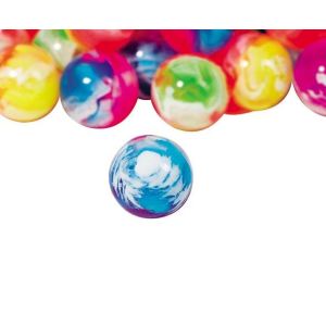 Image de Goki 16055 - Balles rebondissantes marbrées colorées