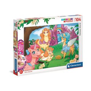 Image de Clementoni Puzzle jewel 104 pièces - fantasy world