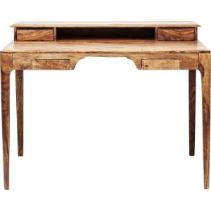 Image de Kare Design Karedesign Bureau en bois Brooklyn nature 4 tiroirs 110x70cm