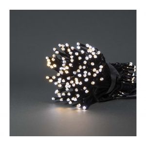 Nedis SmartLife - LED Décorative - Corde - Blanc Chaud à Frais - 100 LED's - Intérieur et Extérieur - 7 Motifs de Mouvement - 10 m - Android/IOS
