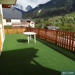 Décoweb Moquette d'extérieur Outdoor sur plots - Rouleau de 2m x 9m