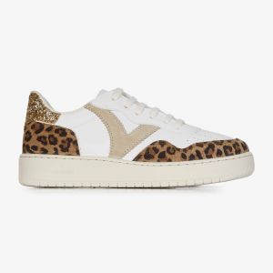 Victoria Madrid Cheetah Blanc/beige