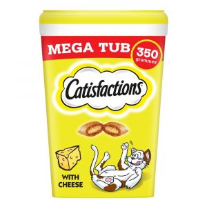 Dreamies Mega Tub poulet Catisfactions pour chat - Friandises pour chat