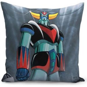 Image de Housse de Coussin 40x40 cm Goldorak Couleur ro Manga Robot Dessin anime