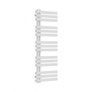 Radiateaur s&egrave;che-serviettes Slidre acier 120 x 50 cm blanc [neu.haus]