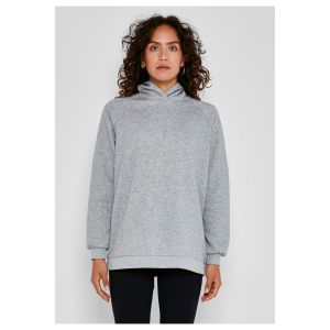 Noisy may Sweat Avec Capuche Helene S Light Grey Melange