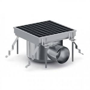 Image de Combisteel Caniveau de Sol pour Cuisine Professionnelle Sortie Horizontale Combisteel