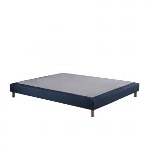 Sommier tapissier Crépuscule bleu marine - 160x200 cm