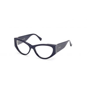 Max Mara Femme MM5174 90 Montures optiques Acétate Bleu Cat Eye Normale