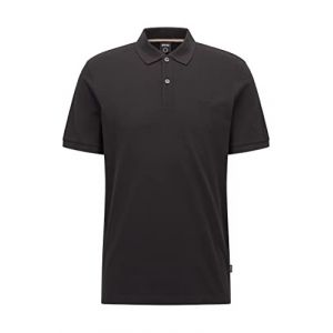 Boss Effect Hommes Pallas Polo en Coton Biologique avec Logo brodé