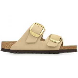 Birkenstock Mules femme Arizona Big Buckle Nubuck Leather