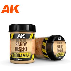 Peinture de maquette AK Interactive Dioramas Sandy Desert