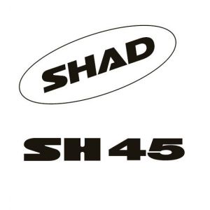 Shad Kit autocollant pour top case SH45 blanc