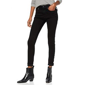 G-Star Raw RAW 3301 High Waist Skinny, Jean Femme, Bleu (Pitch Black B964-A810), W25/L32 (Taille Fabricant: 25W/ L32)