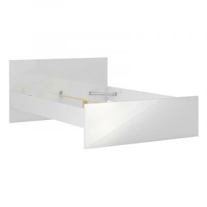 Image de Alter Cadre de lit, couleur blanche, 146 x 80 x 196,6 cm