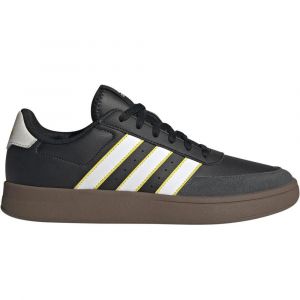Adidas Homme Breaknet 2.0 Shoes Chaussures, Core Black/FTWR White/Yellow, 44 EU