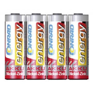 Image de Accu LR06 (AA) NiZn Conrad energy HR06 1500 mAh 1 6 V 4 pc(s)