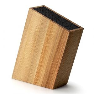 Continenta C4150 - Porte-couteau 18x28,5 cm chêne