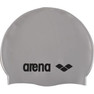 Arena Classic Silicone Jr Bonnet Silicone Junior Taille Unique Silver/Black